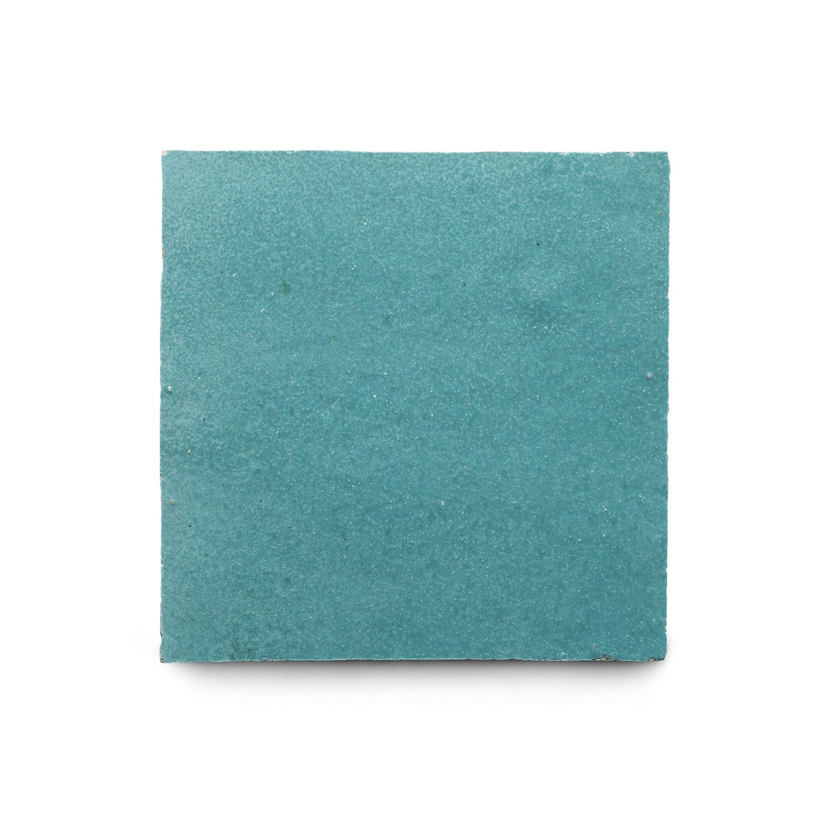 A Glacier Blue 4x4 tile by vendor-unknown, featuring a slightly textured surface, is shown against a white background.