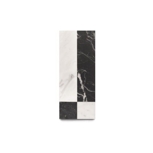 Lucca in Carrara + Nero Marquina, Sample