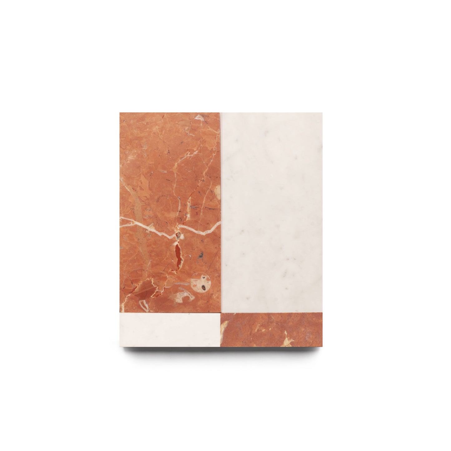 Verona in Carrara + Rosso Alicante, Sample