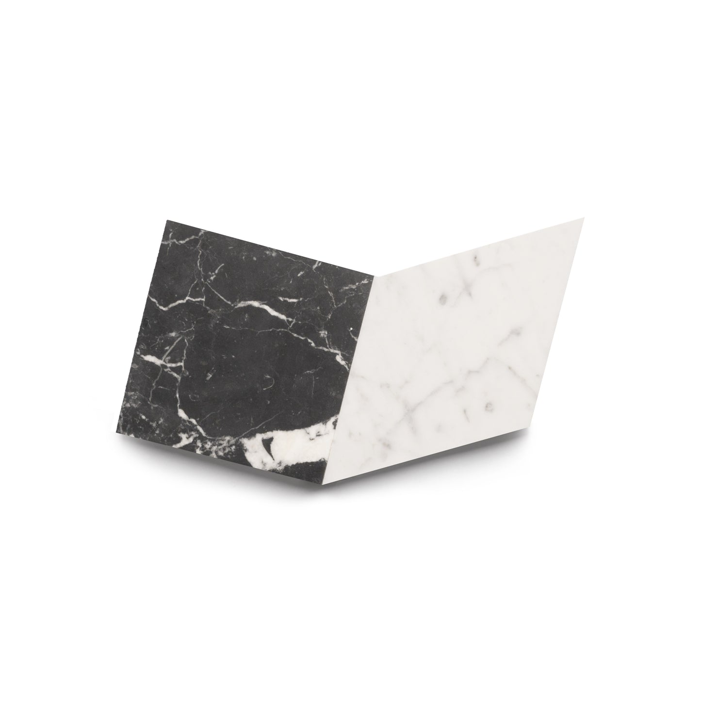 Lombardy in Carrara + Nero Marquina, Sample