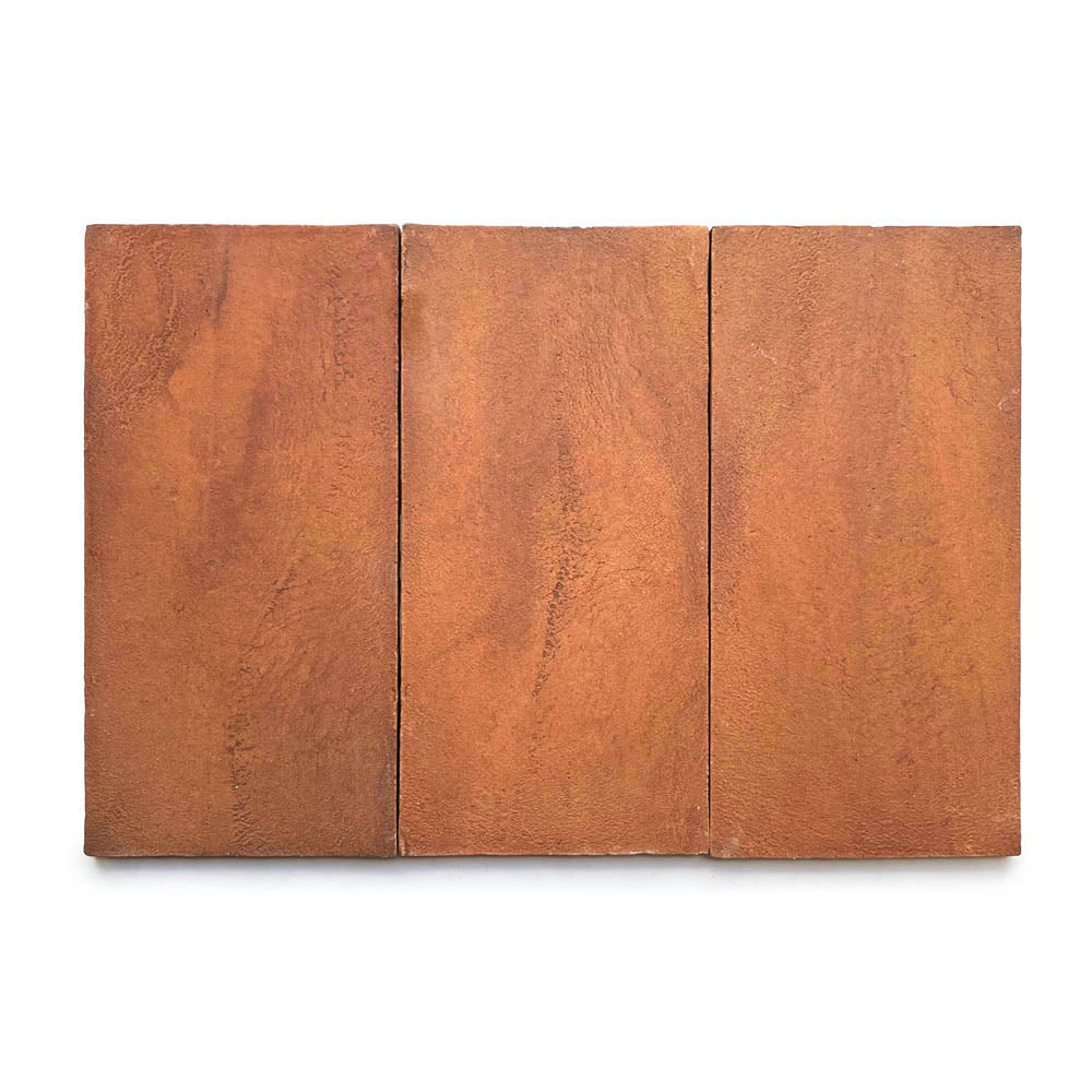 6.5x13 Rectangle + Red Clay