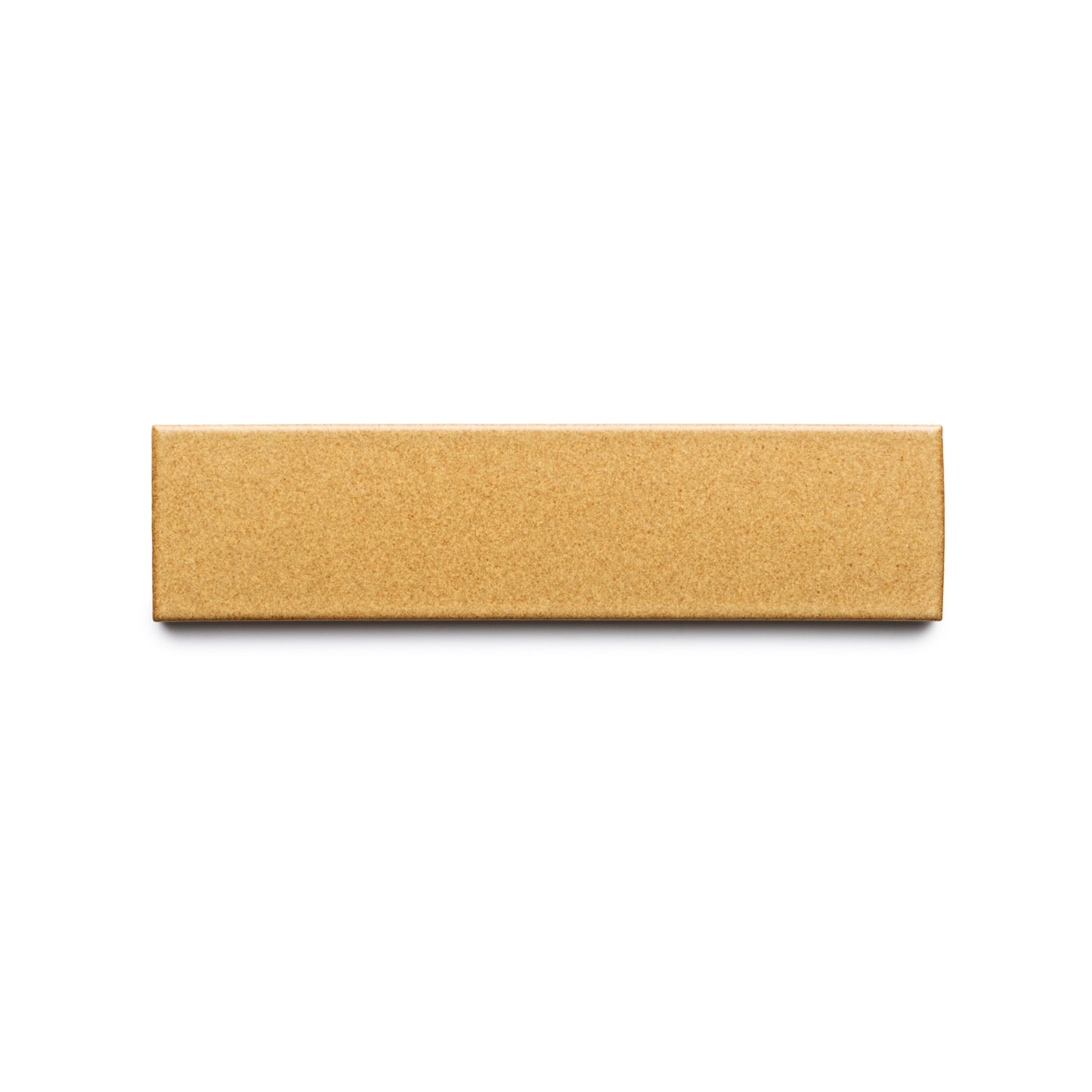 A closed, unmarked Toast + Flat box from Zia Tile is centered on a white background and viewed from above.