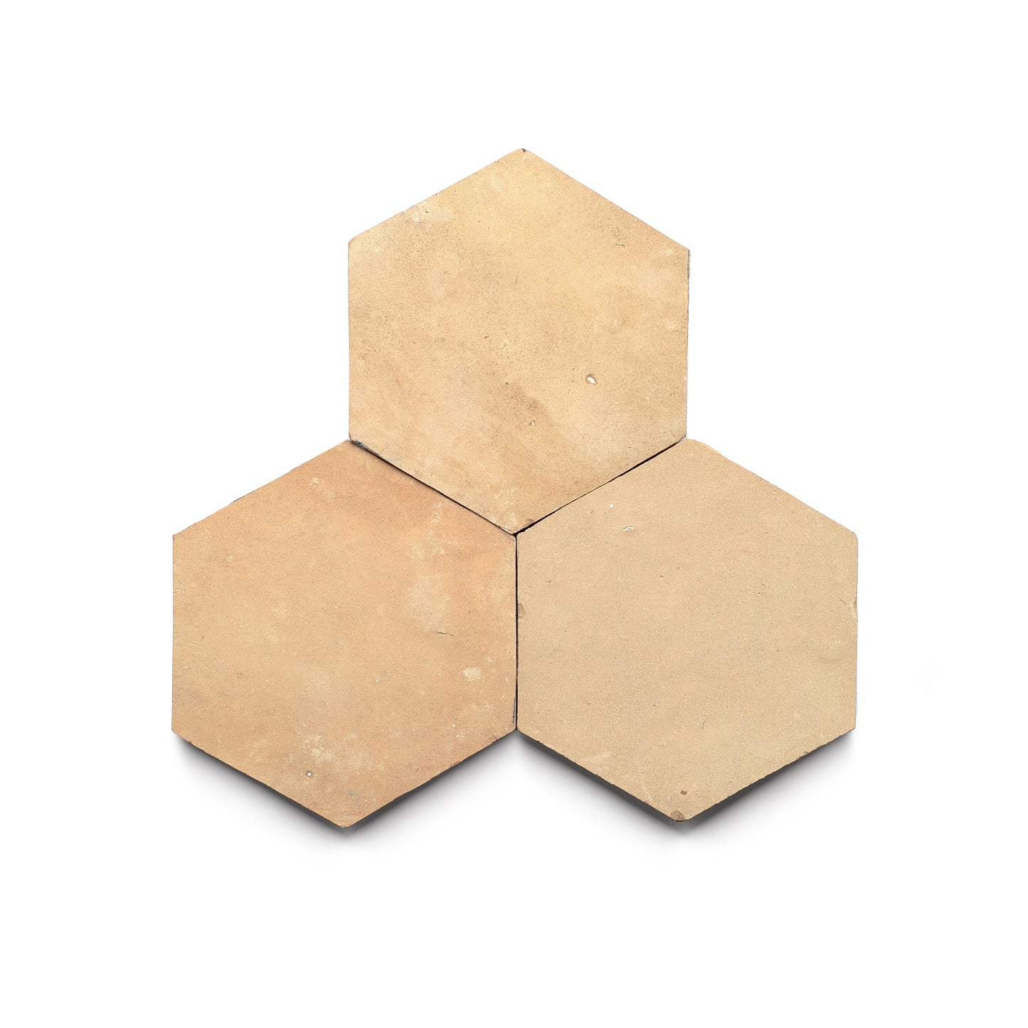 Unglazed Natural Hex