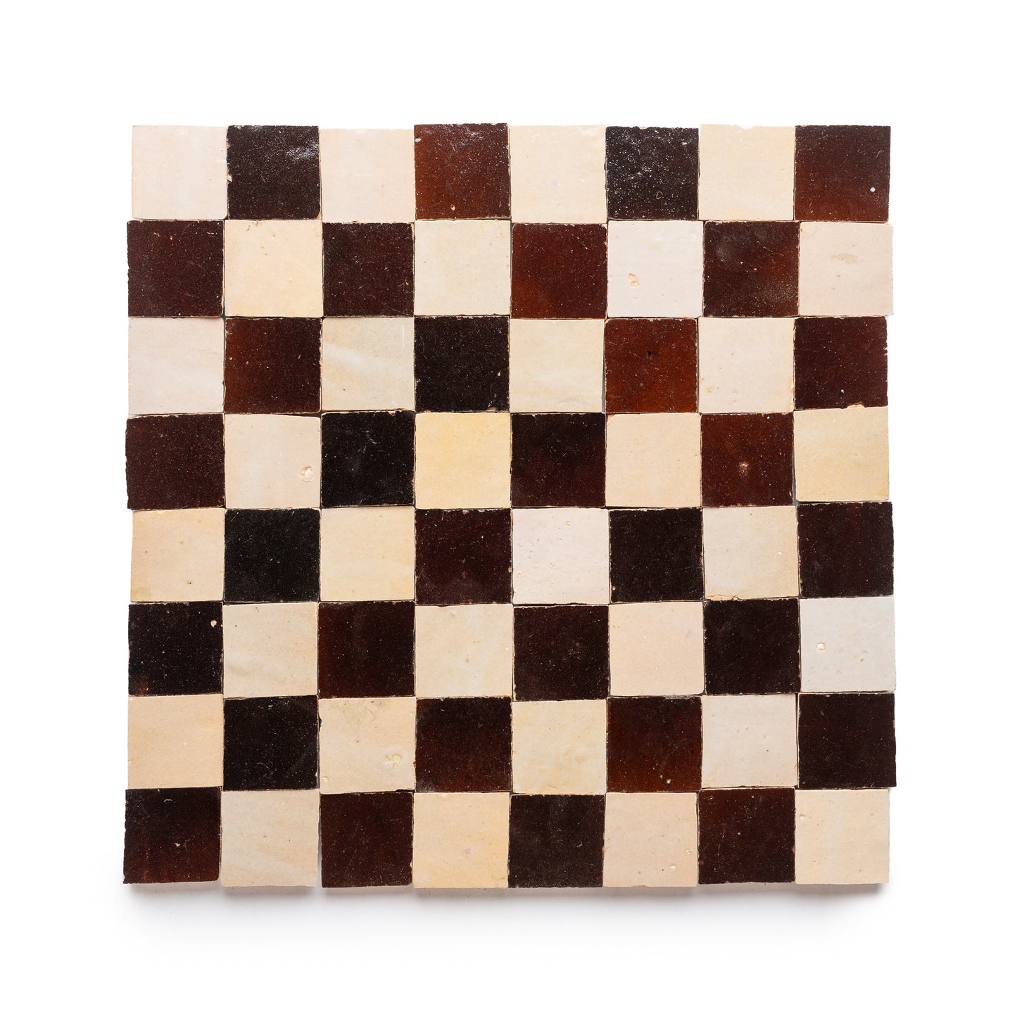 Burnt Sugar + Glazed Earth Checkerboard