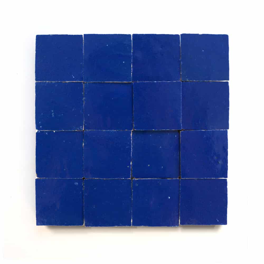 Moroccan Blue 2x2, Sample