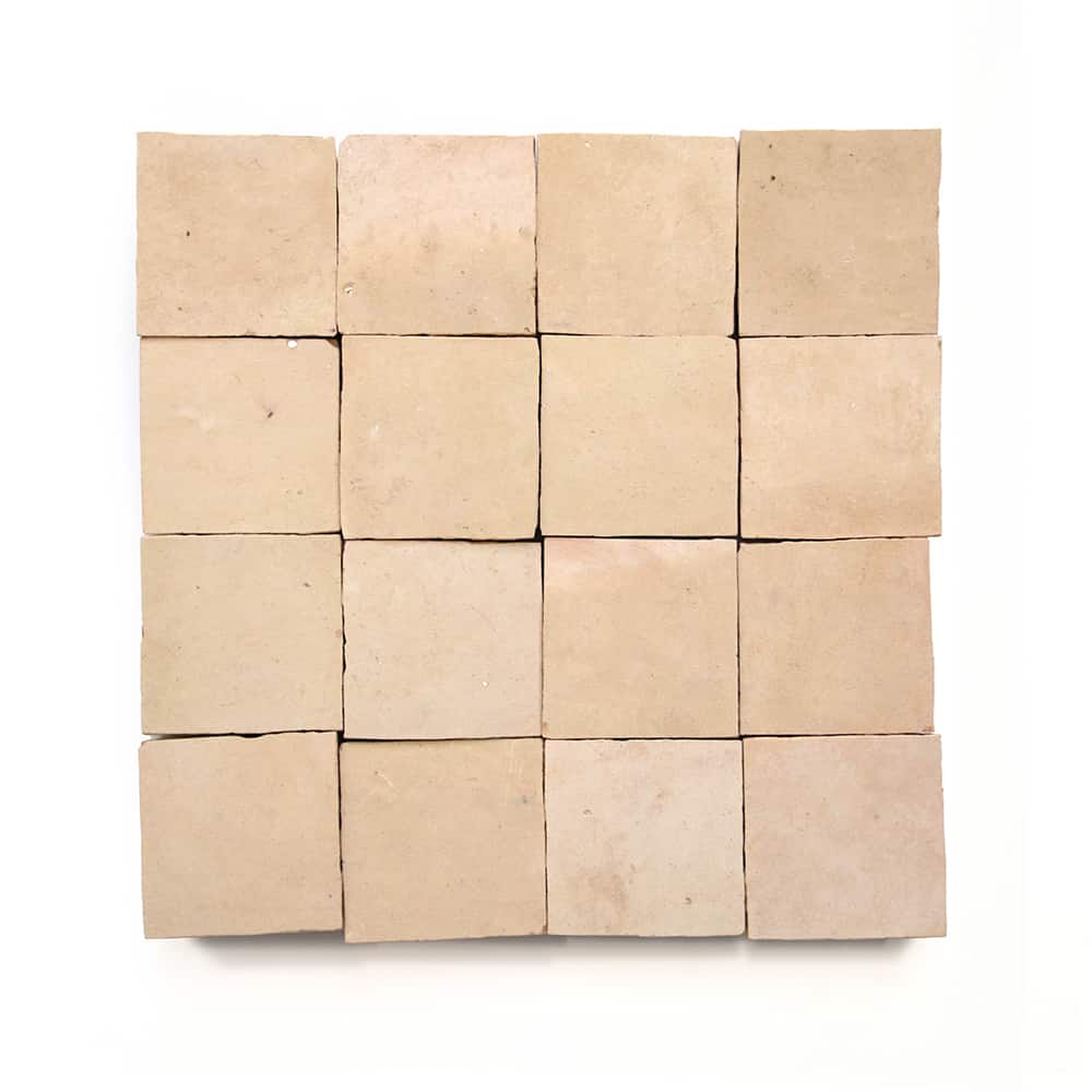 Unglazed Natural 2x2, Sample